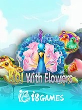 koi-with-flowers